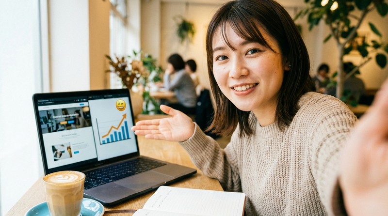 サイトを変えただけで収益が変わった話シーンのイメージ写真