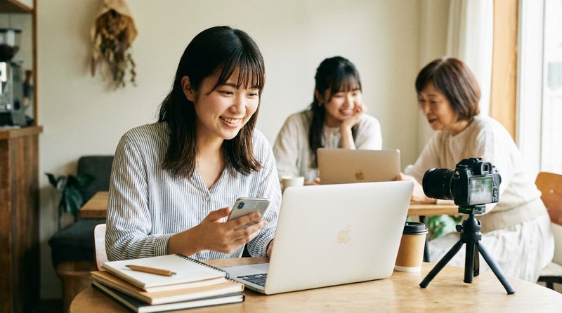 年齢別に選ぶべきサイトの考え方シーンのイメージ写真