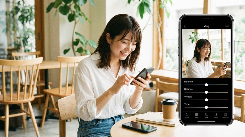 加工は“全体バランス”を整えるのイメージ写真