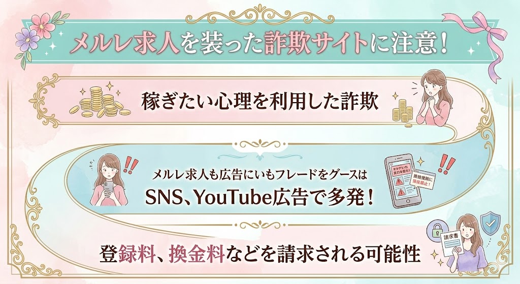 メールレディ　詐欺