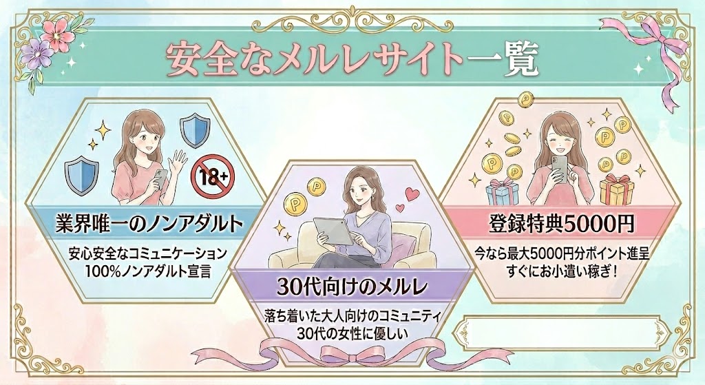 安全なメールレディサイト